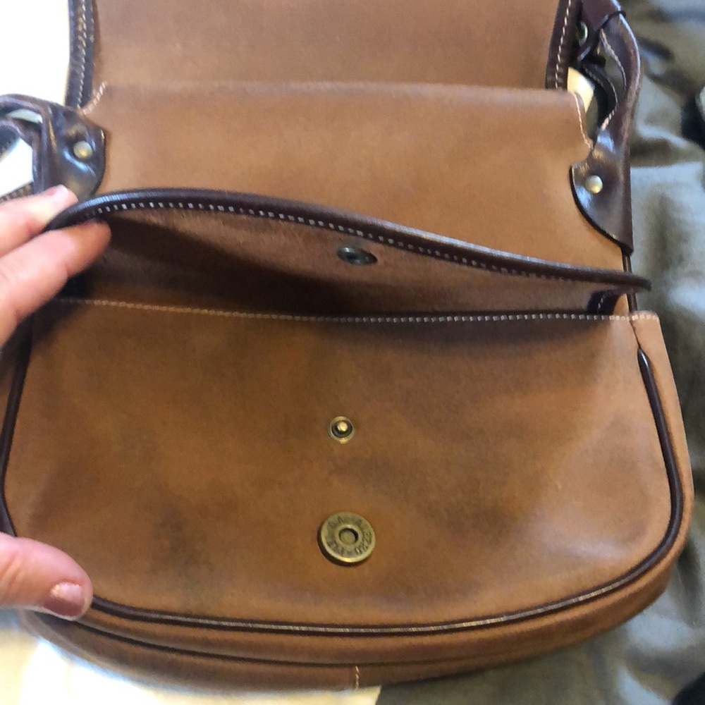 PETUSCO genuine leather crossbody purse - Picture 7 of 14